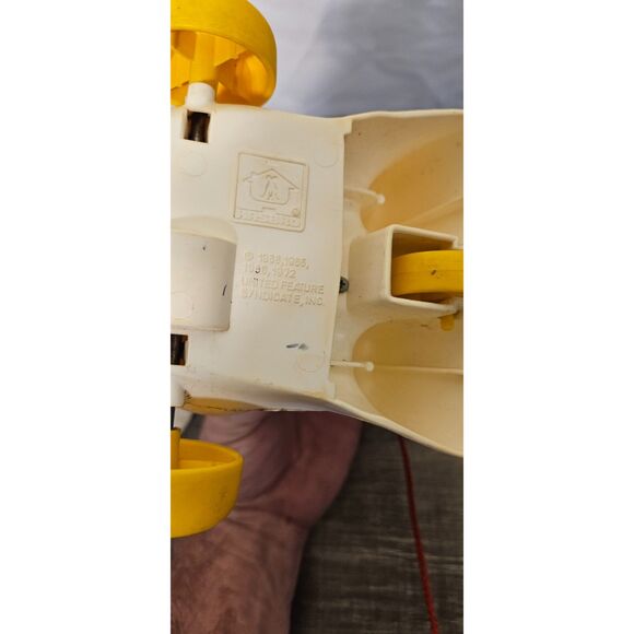 Vintage Snoopy and Woodstock Pull Toy -- ITEM #3361 - Picture 6 of 11